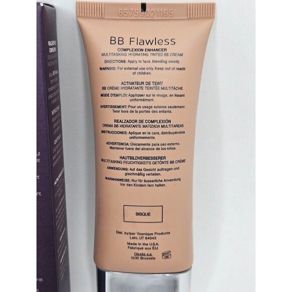Younique BB cream Complexion Enhancer in Shade Bisque 50ml New in Box - Picture 3 of 6